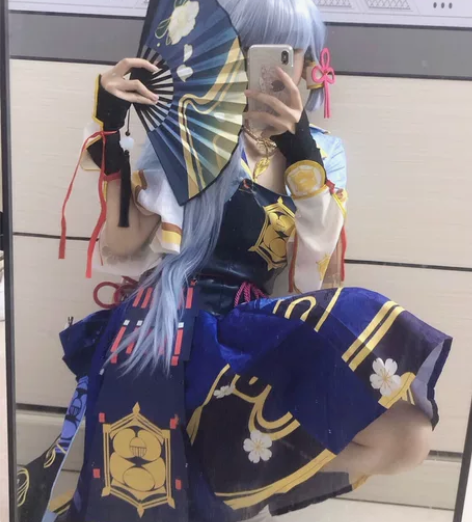 三町目神里绫华大全套m码 可小刀 假发修剪...