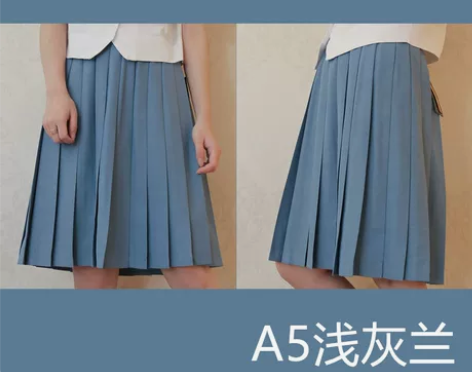 中牌制服馆新款纯色裙JK制服百褶裙短裙中裙...