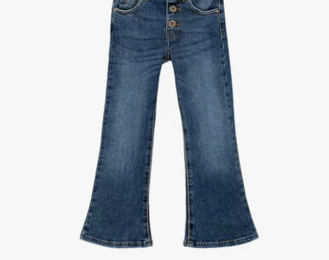 ZARA 秋装新款 童装女童 喇叭牛仔裤 ...