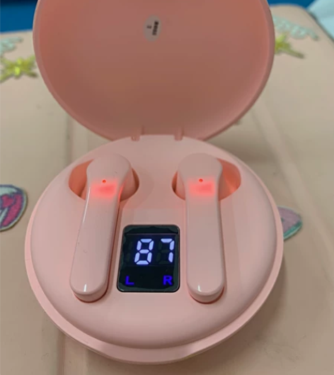 雅兰仕蓝牙耳机，带移动充电仓，全新未使用！...