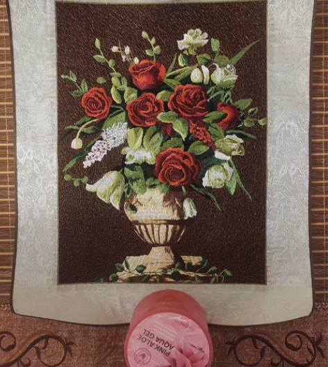 刺绣画装饰画 无框,全新,宽38.5㎝,高...