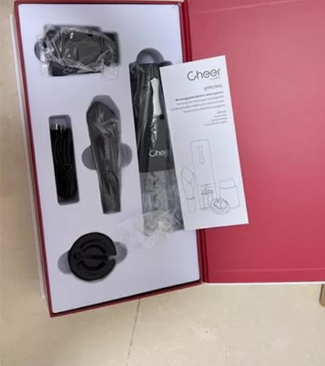 全新包邮cheer启尔 电动红酒开瓶器 家...