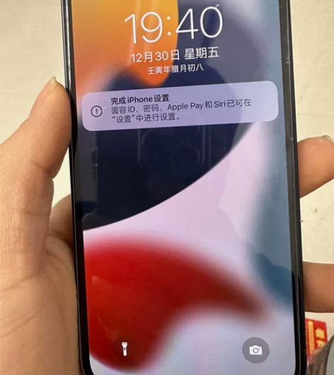 苹果12国行128黑色  摄像头（全原无修...