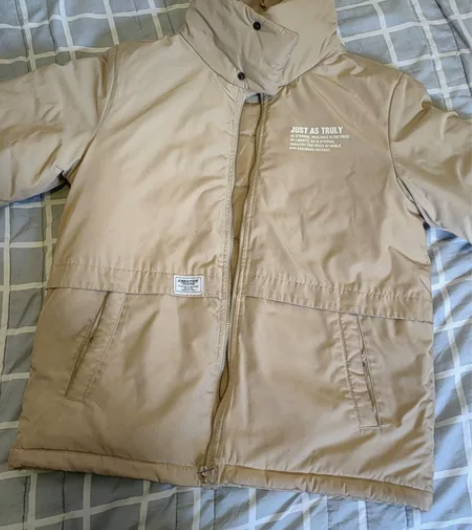 A21男士羽绒服M码 适合170-175男...