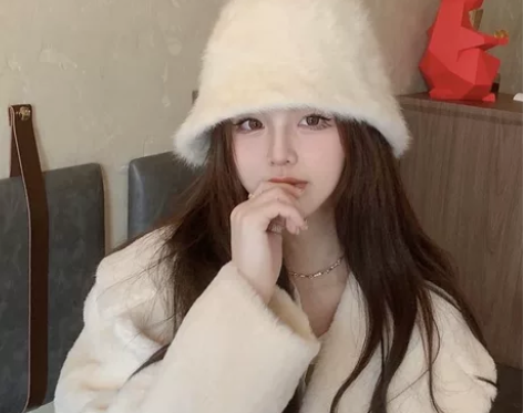 渔夫帽水桶帽毛绒帽 喜新厌旧还没戴就不喜欢...