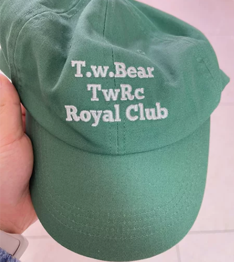teenieweenie棒球帽 绿色 全新...