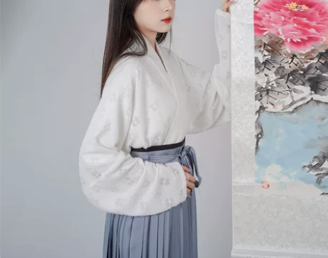 汉服汉服女款交襟上衣宋制女改良汉服女装日常...