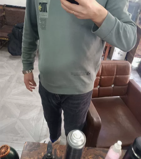 男卫衣,绿色,潮男卫衣,3xl码,九成新 ...
