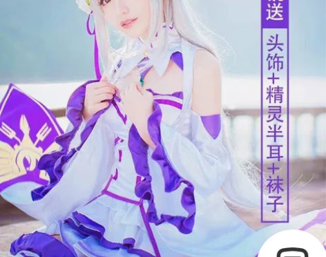 艾米莉娅 爱蜜莉雅cos大全套 漫路人s码...