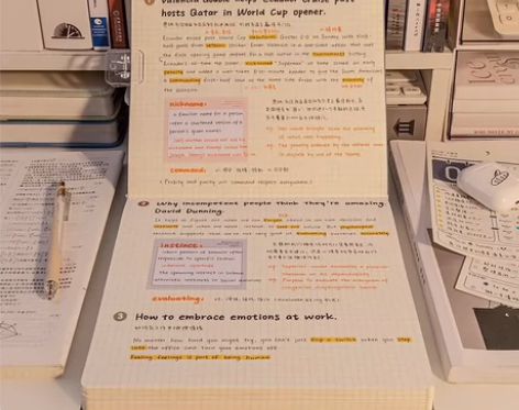 正方形笔记本子ins风简约方格手账本大学生...