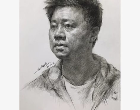 素描头像原作品闲置出 感兴趣的话点“我想要...
