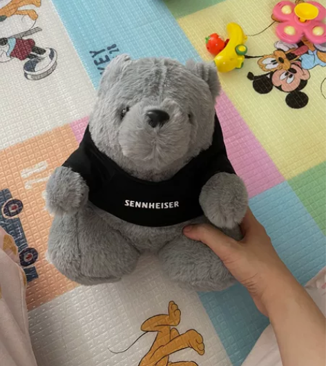 森海塞尔小熊 买耳机送的 全新 有15个 ...