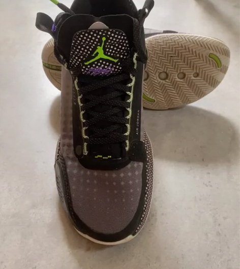 乔丹系列，乔34，之前买了打篮球穿，穿了有...