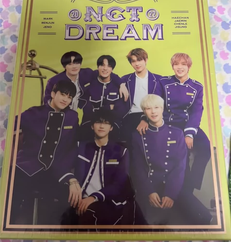 出nct dream 2022台历全新未拆...