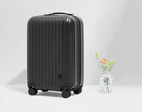 阿季行李箱女24寸大容量密码拉杆箱   静...