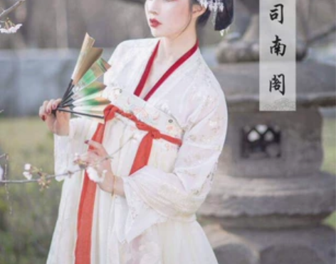司南阁银容齐胸襦裙汉服 上衣下裙  未下水...