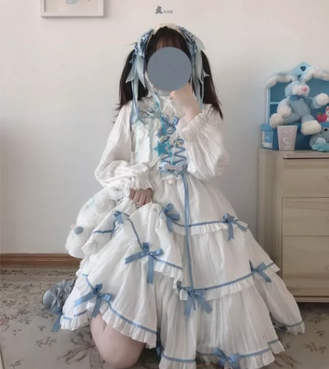 仅试穿过，裙子+内搭 感兴趣的话点“我想要...