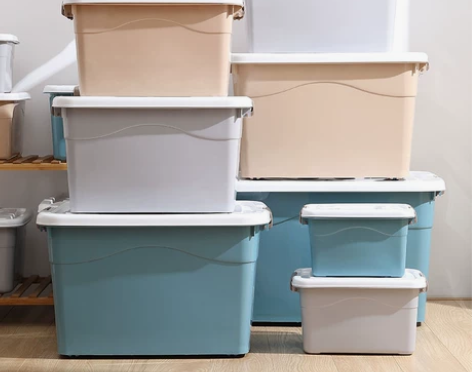 塑料收纳箱大号衣服玩具整理箱超大号储物盒子...