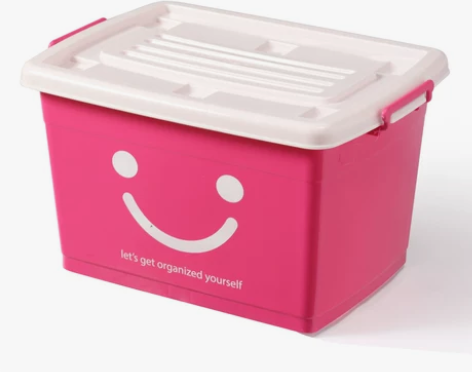 特大号加厚塑料收纳箱整理箱有盖收纳盒衣服被...