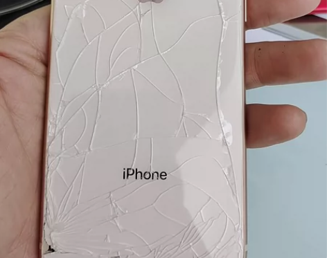 苹果8后壳坏了 前面盖板脱胶 功能正常 感...