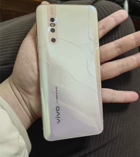 vivo X27 8＋128 粉黛金 后壳...