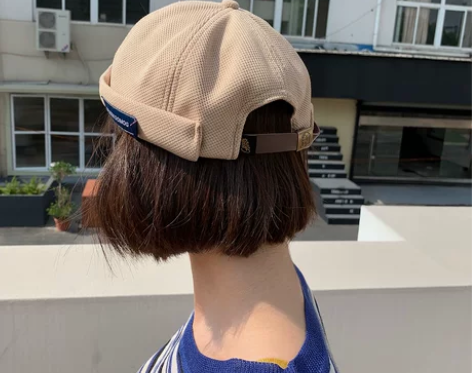 日系复古无檐瓜皮帽男女潮ins春夏季贝雷帽...