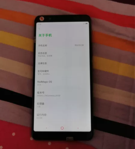 努比亚 红魔 全面屏,手机成色看图,手机全...