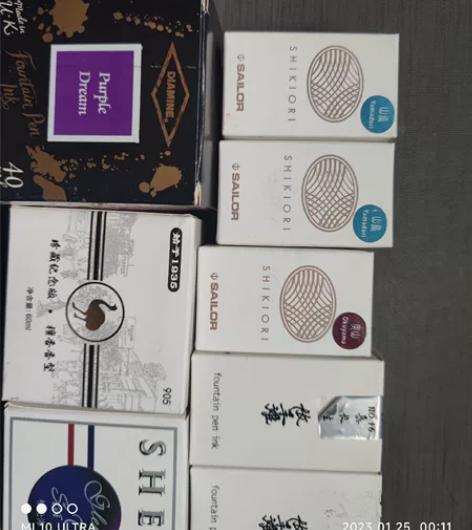 戴阿米钢笔墨水野草莓红斗牛士伯爵灰 关联写...