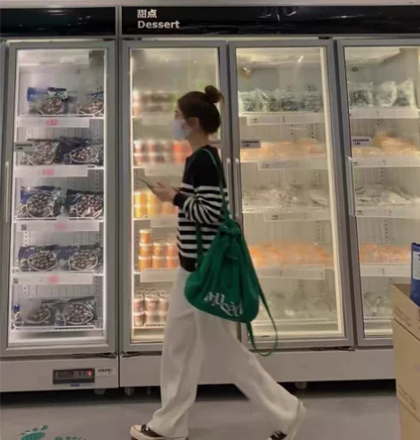 雪尼尔阔腿裤女春秋冬季高腰垂坠感加绒灯芯绒...