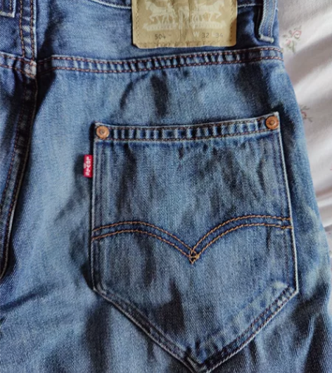 李维斯 Levis牛仔裤504 八五新 巴...