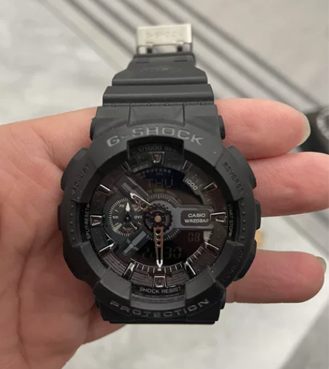 卡西欧手表 不知真假朋友送的便宜买了想要私...