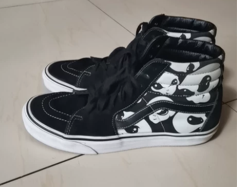 vans 夜光外星人 保证正品明显穿着痕迹...