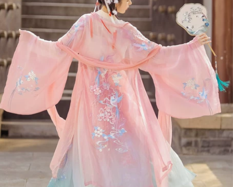 （衣服在学校）裳云兮【肥啾】原创汉服女对襟...