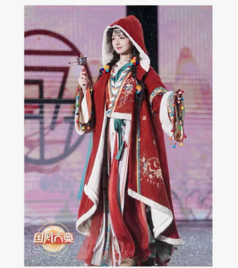 【出租】七月夕玄女藏风汉元素汉服走秀 租衣...
