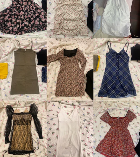 连衣裙吊带裙包臀裙合集性感风可爱风 标价如...