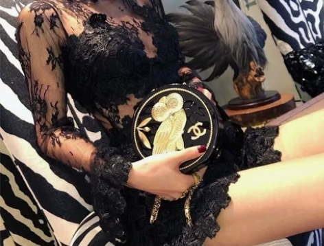 SUNYUER黑色玫瑰收腰显瘦气质镂空蕾丝...