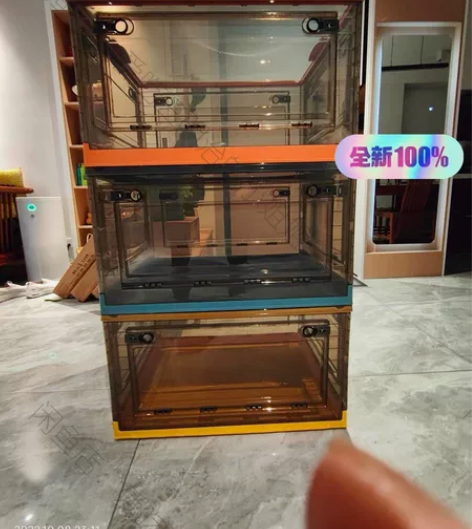 全新清仓，衣物收纳箱家用衣服被子透明塑料收...