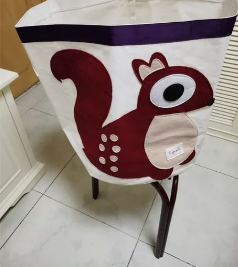 防水帆布大号整理袋，给孩放玩具非常合适，非...