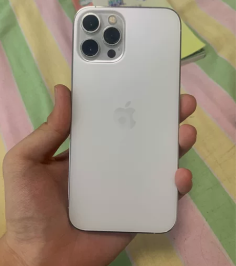 国行自用12ProMax 128银色 原装...