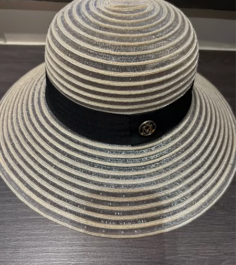 春夏微透亮丝礼帽，全新没戴过，买过来100...
