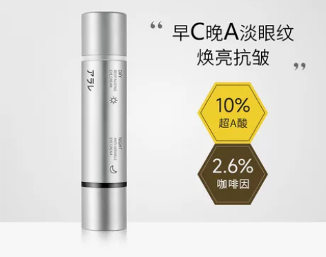 阿拉蕾 日夜精妍抗皱眼霜套装（焕活抗皱眼霜...