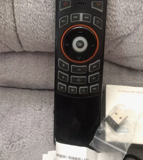 X6空中飞鼠无线迷你键盘体感背光安卓电视盒...