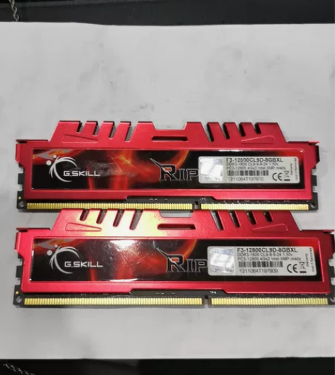 芝奇内存ddr3 1600 4G×2 套装...