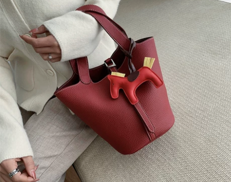 红色结婚包包新娘包包2022新款潮百搭手提...