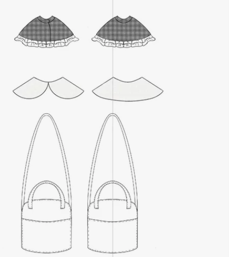 服装款式图procreate/ai/cdr...