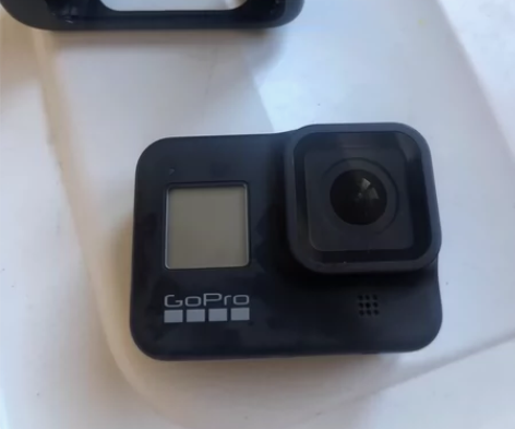 gopro8，带媒体套件的话筒，带原装手柄...