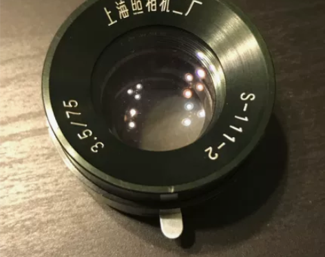 海鸥放大机镜头 有轻微划痕霉灰光圈好 后口...