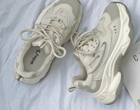 闲置飞跃老爹鞋39码运动鞋 6新吧 鞋垫完...