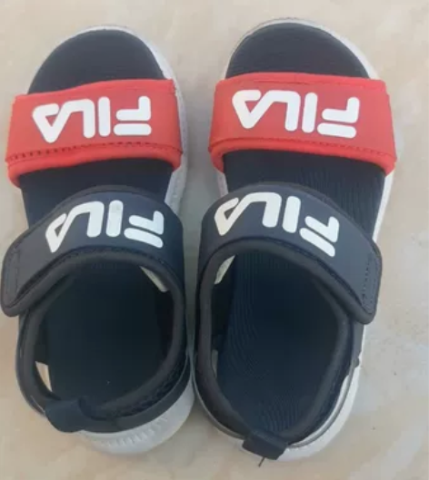 FILA斐乐童鞋男童运动凉鞋2022夏季款...