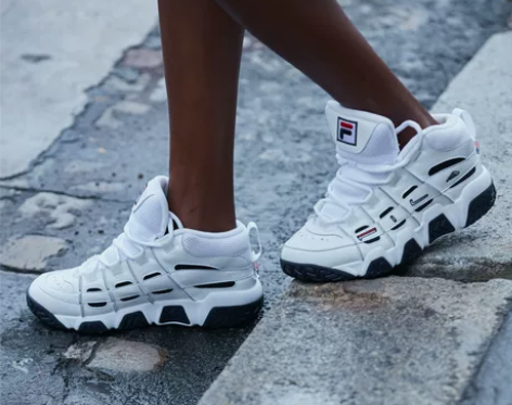 FILA斐乐女鞋王源同款Barricade...